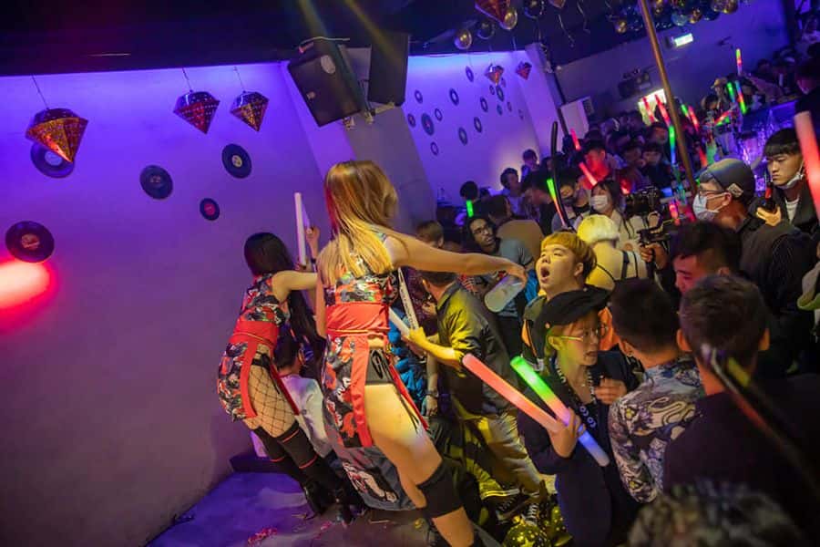 Sex in the party in Tainan