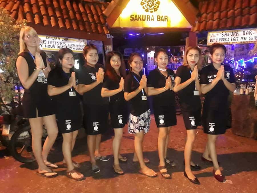 Laos bar girls